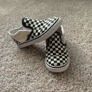 Checkered Toddler Vans